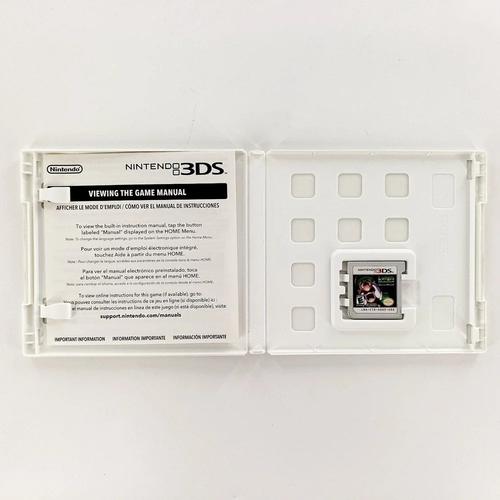 Luigi's Mansion: Dark Moon Nintendo 3DS Complete Tested & Works